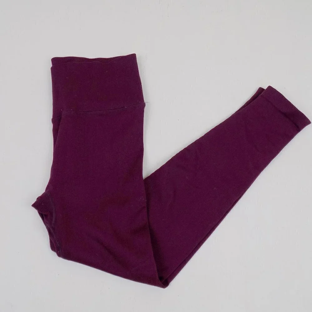 Victoria's Secret VS pink ribbed high waist compression